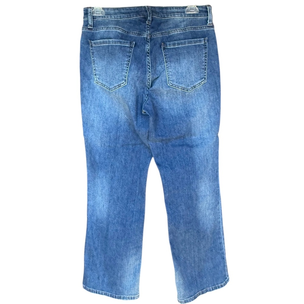 KUT FROM THE KLOTH Kelsey Fab Ab Ankle Flare‎ High Rise Jeans Med Wash Sz 8 - Picture 4 of 7